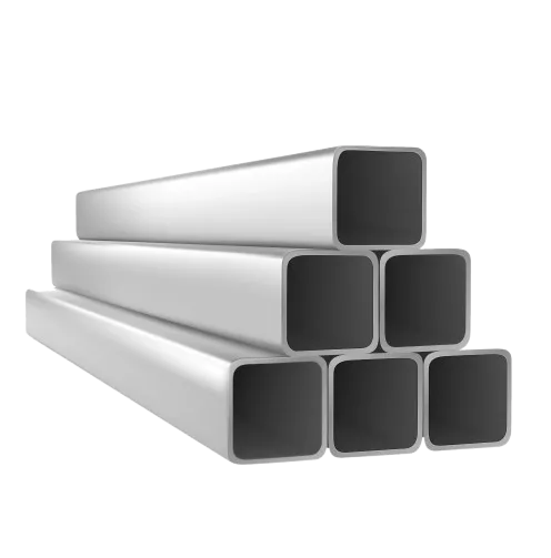 תמונה של מחסן ברזל במרכז הארץ עם פרופילים, צינורות ופחים מסודרים